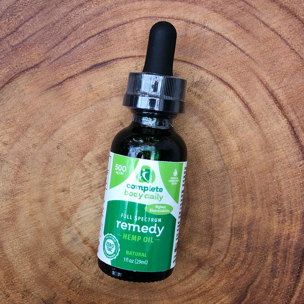 Remedy Hemp Oil - 500mg