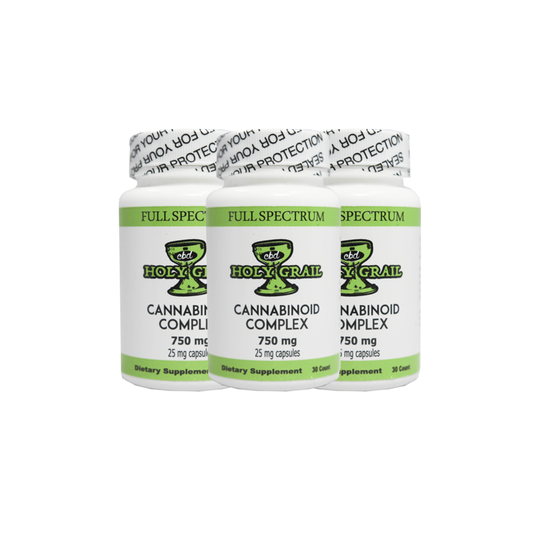 25MG CBD Capsules 30CT 750MG Bottle
