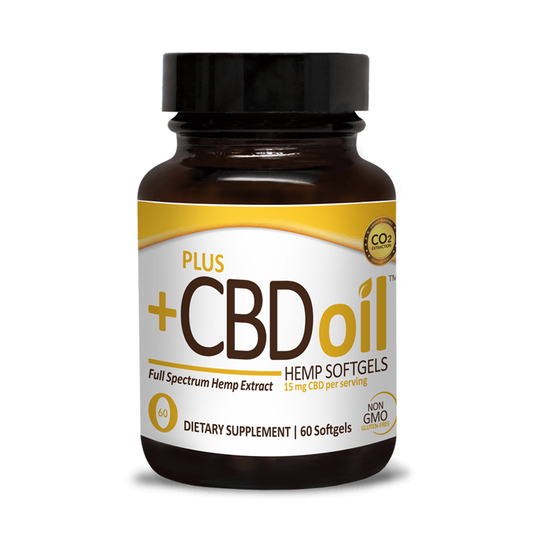 CBD Oil Softgels 15MG Gold Formula