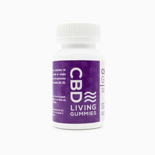 CBD Living Gummies Bottle