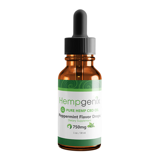 CBD Oil 750mg 1oz Peppermint