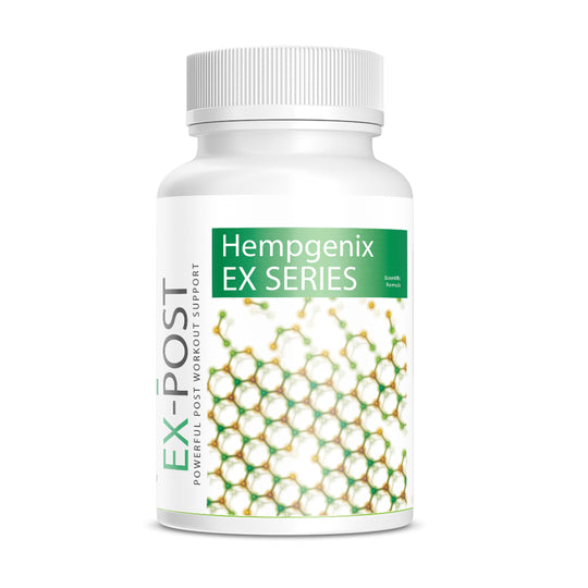 CBD Post Workout Capsules | EX-Series Supplements By Hempgenix