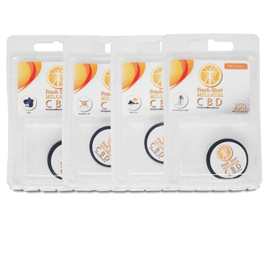 CBD Shatter 4 Pack