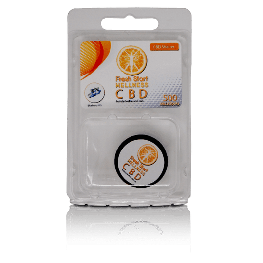 CBD Shatter – Blueberry OG
