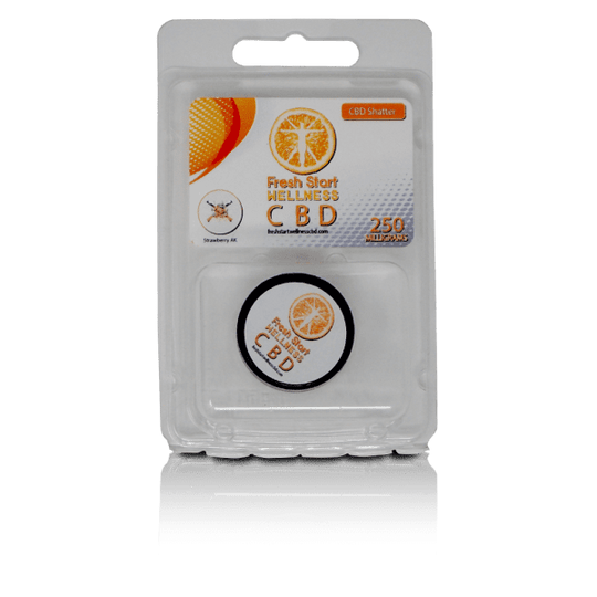 CBD Shatter – Strawberry AK