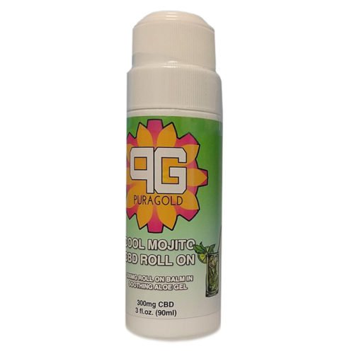 Pura 300mg Nano CBD Roll On Balm Cool Mojito