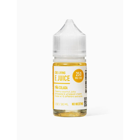 CBD Living E-Juice 250mg – Piña Colada