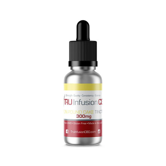 Tru Infusion – CBD Oil Tincture – Lemon Pound Cake 300 mg