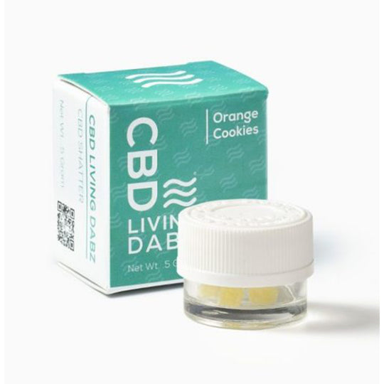 CBD Living Dabz Shatter – Orange Cookies 500 mg