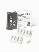 Load image into Gallery viewer, CBD Living Suppositories