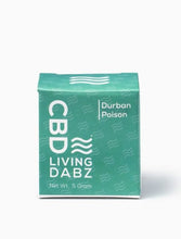 Load image into Gallery viewer, CBD Living Dabz Shatter – Durban Poison 500 mg