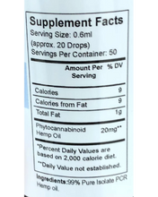 Load image into Gallery viewer, CBD Hemp Oil Herbal Drops - 1000mg