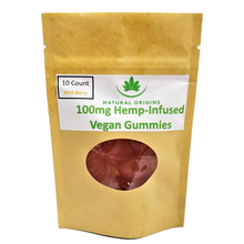 Load image into Gallery viewer, Natural Origins 100mg Vegan Gummies