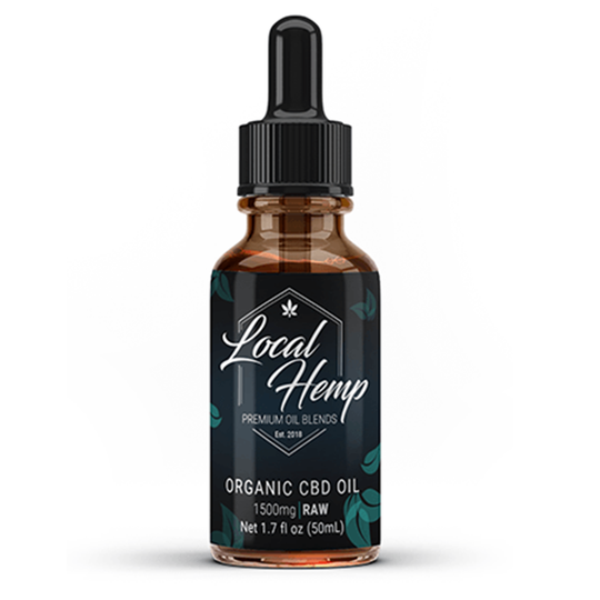 Raw CBD Oil Tinctures 50ML/1500MG