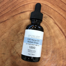 Load image into Gallery viewer, CBD Hemp Oil Herbal Drops - 1000mg