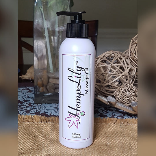 300mg Massage Oil - HempLily
