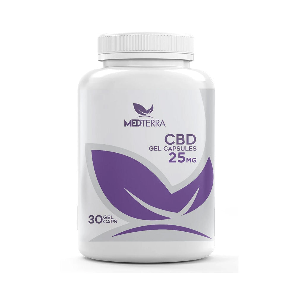 CBD Gel Capsules - 25 mg