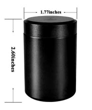 Load image into Gallery viewer, Aluminum Stash Jar – Black