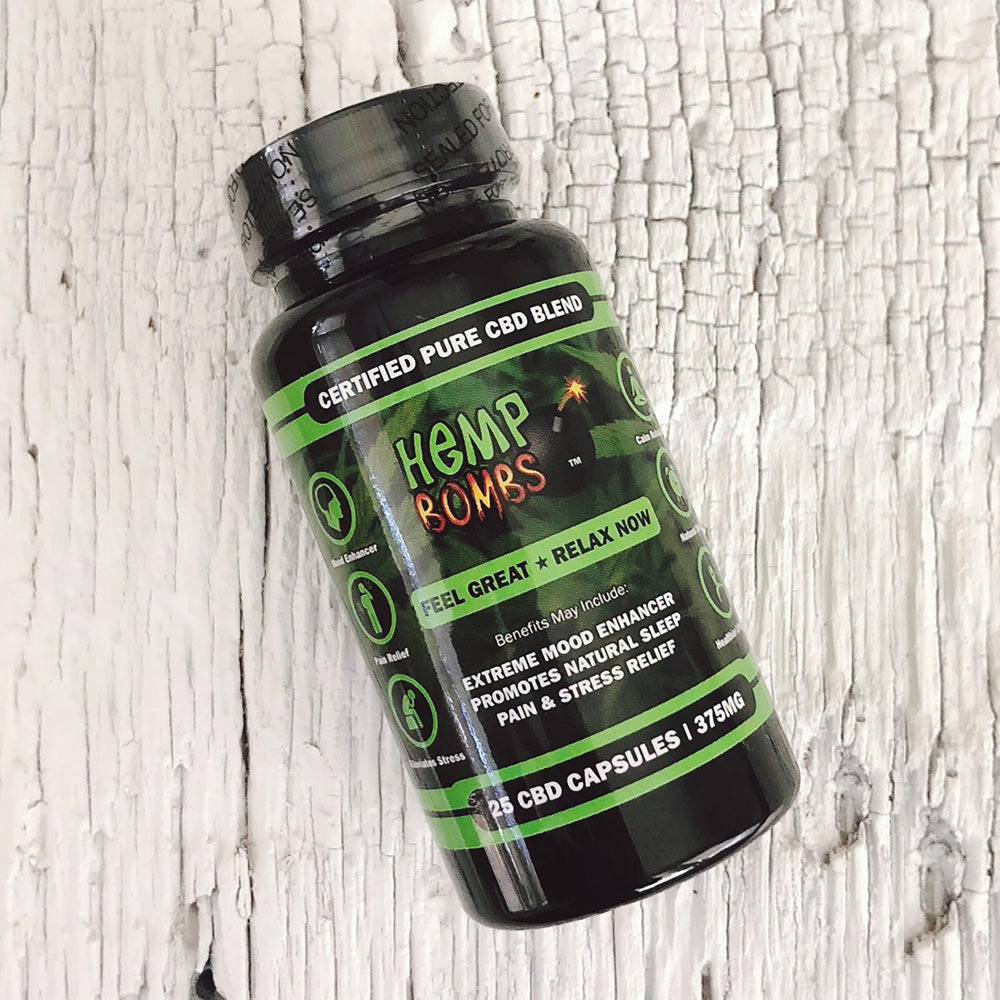 HEMP BOMBS | 25 Count CBD Capsules