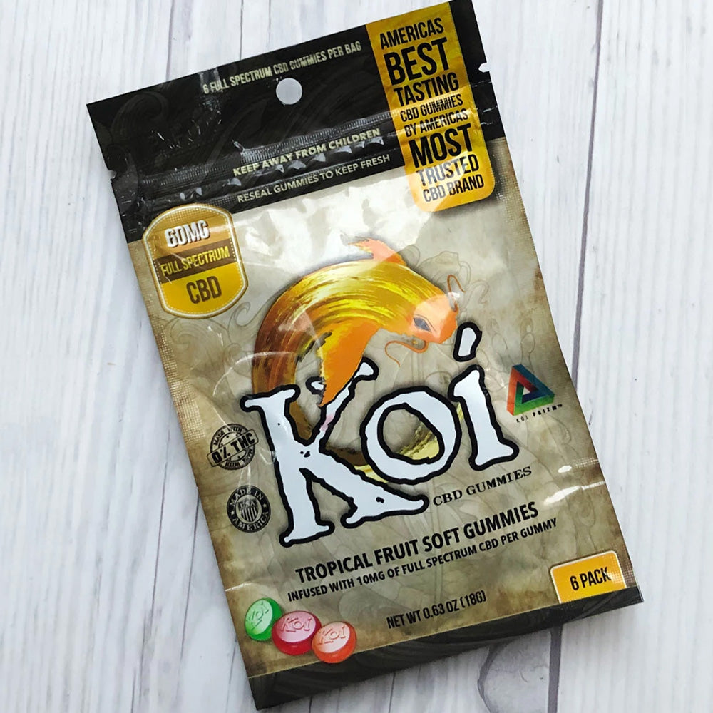 Tropical Fruit Soft Gummies - 60mg Full Spectrum CBD