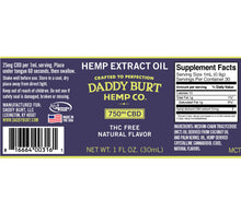 Load image into Gallery viewer, Standard Strength CBD Oil – THC Free