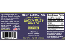 Load image into Gallery viewer, Standard Strength CBD Oil – THC Free
