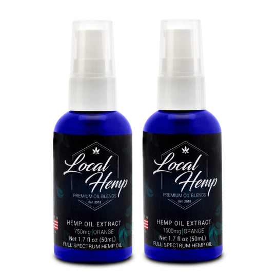 Organic CBD Oil Combo Pumps 750MG/1500MG