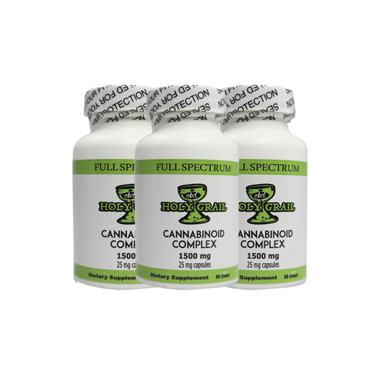 25MG Cbd Capsules 60 CT 1500MG Bottle