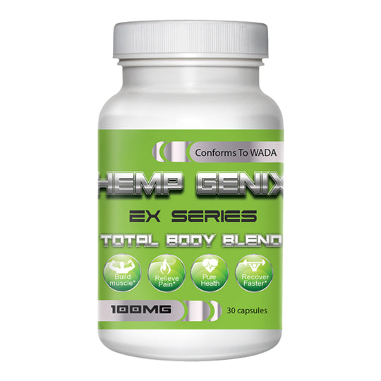 Athletes Total Body CBD Capsules (WADA Compliant)