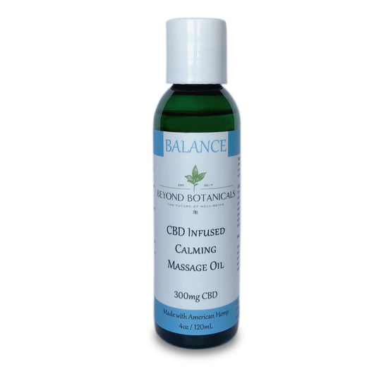 CBD Massage Oil Balance 4oz 300mg