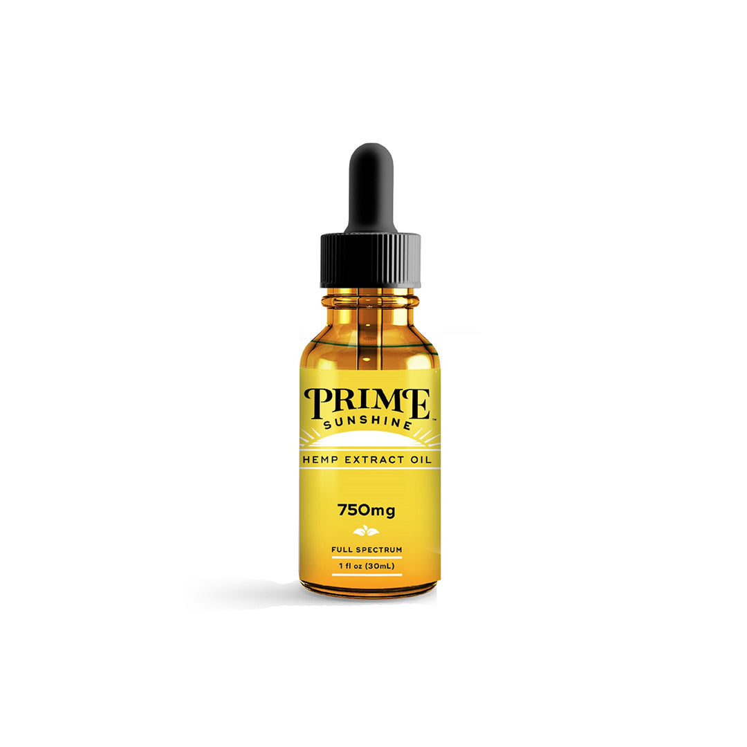 CBD Tincture - Prime Sunshine Natural Flavor
