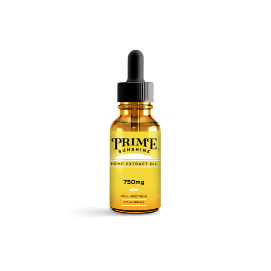 Full-Spectrum Hemp CBD Oil Drops 750mg / 30ml