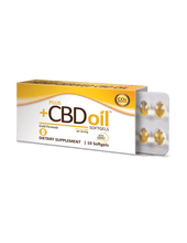 Load image into Gallery viewer, CBD Oil Softgels  15MG Gold Formula
