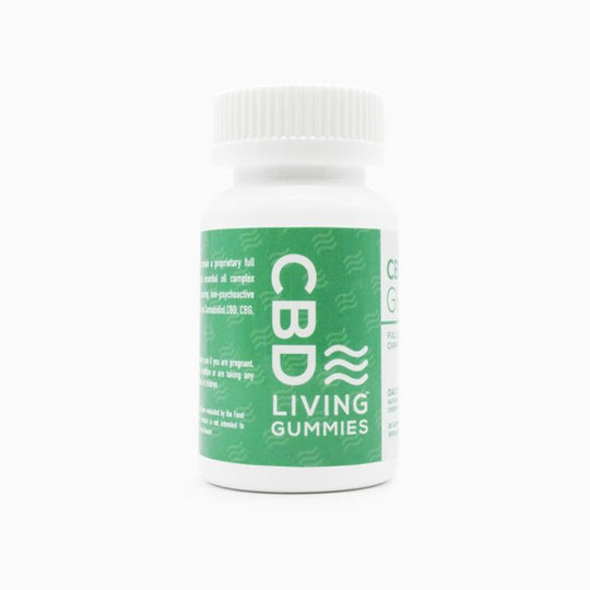 CBD Living Sour Gummies Bottle