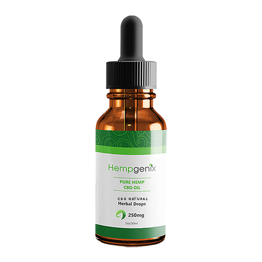 CBD Oil 250mg 1oz Natural Flavor
