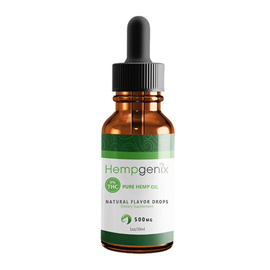CBD Oil 500mg 1oz Natural Flavor