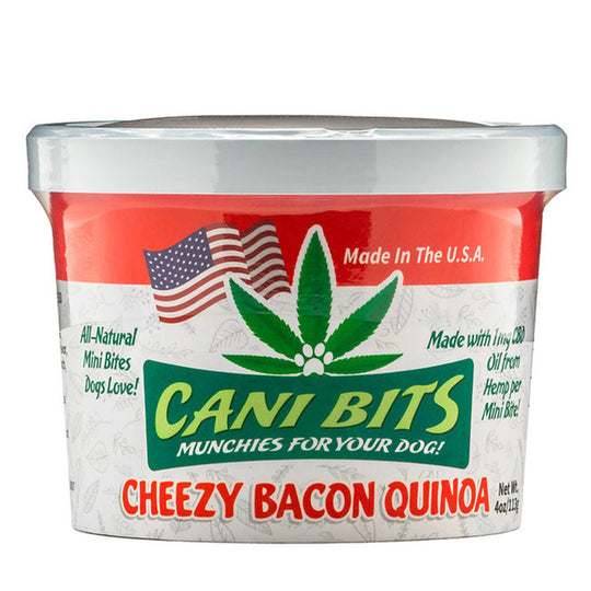 Cheezy Bacon Quinoa Cani Bits