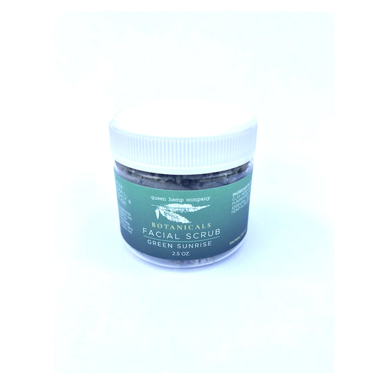 Queen Hemp Botanicals Green Sunrise Facial Scrub