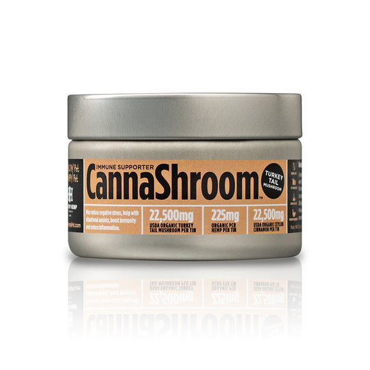 Healthy Hemp Pet CannaShroom Immune Supporter with Turkey Tail Mushroom