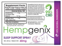 Load image into Gallery viewer, CBD Sleep Support Oral Spray