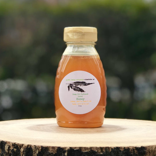 8oz QHC Hemp Infused 100mg Honey