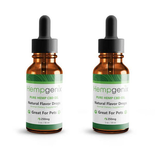 Pet CBD Oil 250mg 2 Pack