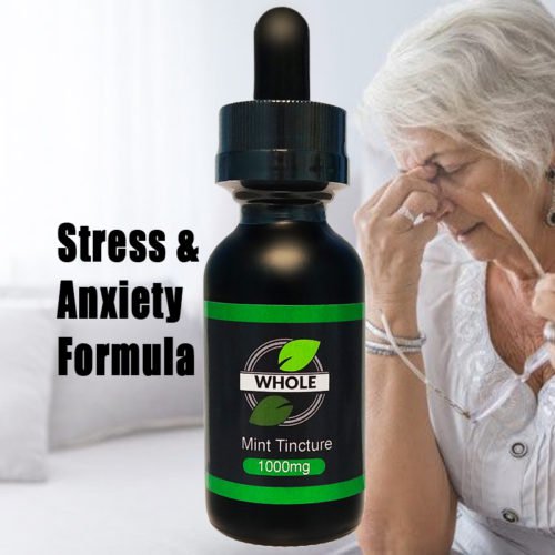 Plant Health 1000mg Mint CBD Oil / Tincture with Natural Herbal Extracts