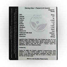 Load image into Gallery viewer, Plant Health 20mg Single Serve CBD Drink Mix – Fruit Punch