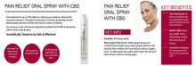 Load image into Gallery viewer, CBD Pain Relief Oral Spray With CBD