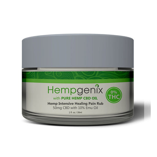 Pain Rub With Emu Oil- 50mg & 10% EMU Oil