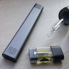Load image into Gallery viewer, Rubi Pod Starter Kit – Refillable CBD Inhaler by Kandypens – Blue