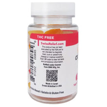 Load image into Gallery viewer, Swiss Relief 250mg Orange Flavor CBD Gummies with Vitamin C