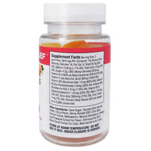 Load image into Gallery viewer, Swiss Relief 250mg Fruit Flavor Sugar Free Multivitamin CBD Gummies