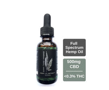 Load image into Gallery viewer, 500mg Queen Hemp Company Hemp Oil Extract